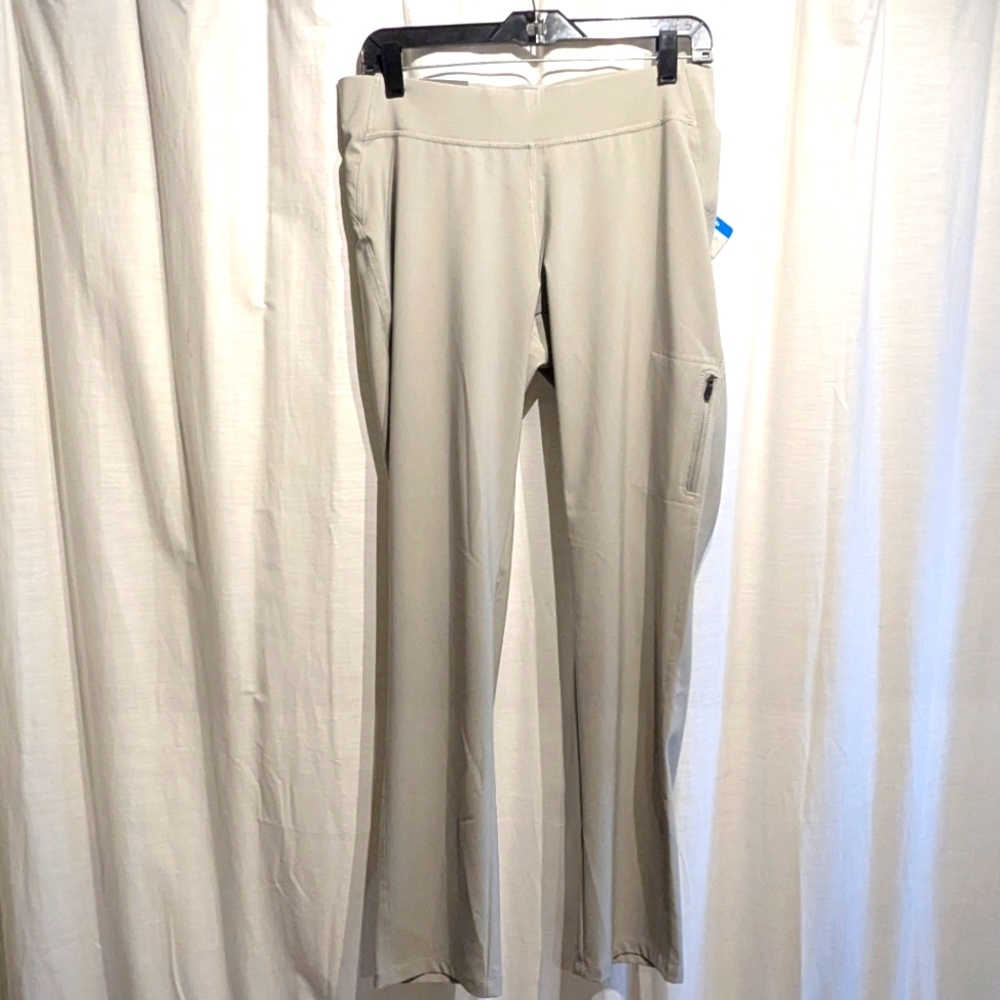 NWT Columbia Back Beauty Skinny Leg Pant - Grill Grey/Taupe - Size L